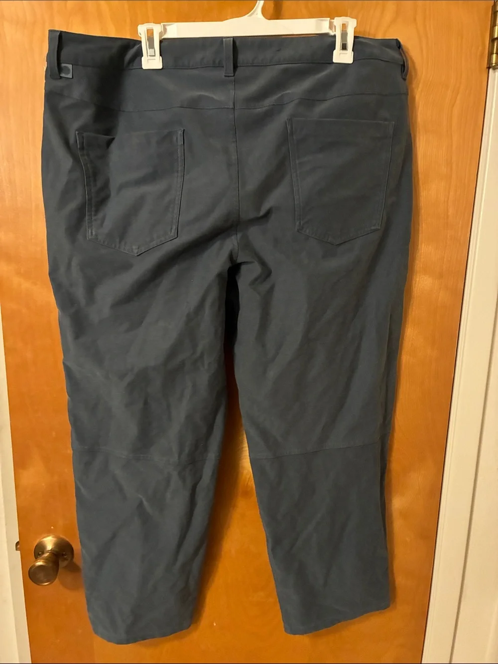 Lululemon Dark Blue Casual Cotton Pants Sz 40x26